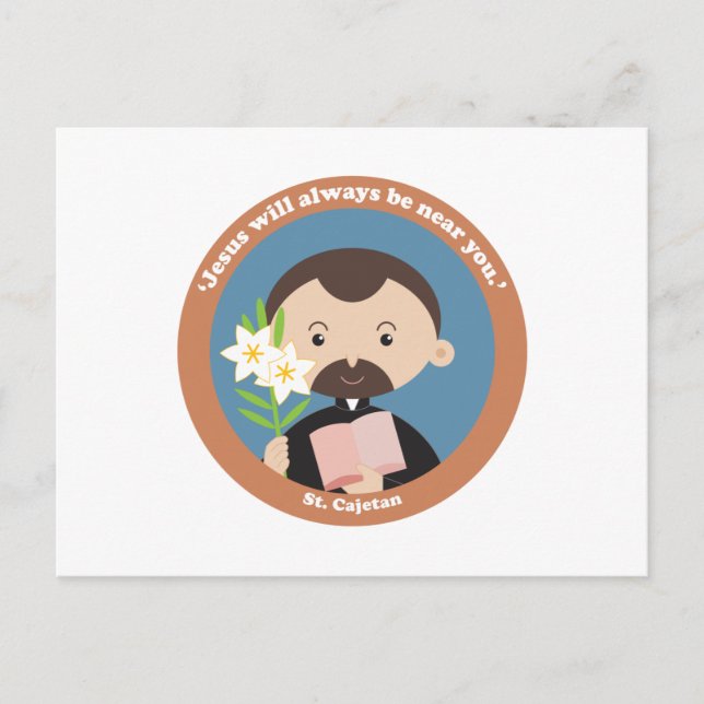 St Cajetan Postcard (Front)