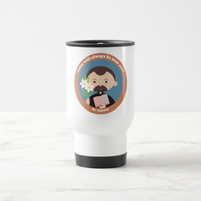 St Cajetan Travel Mug (Center)