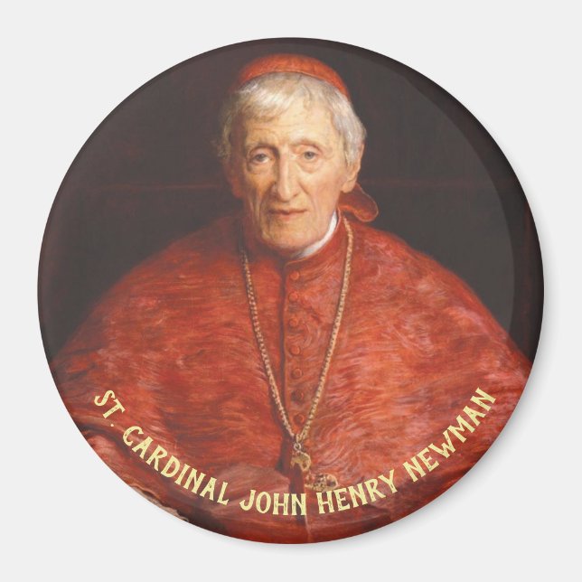 St. Cardinal John Henry Newman Catholic Magnet (Front)