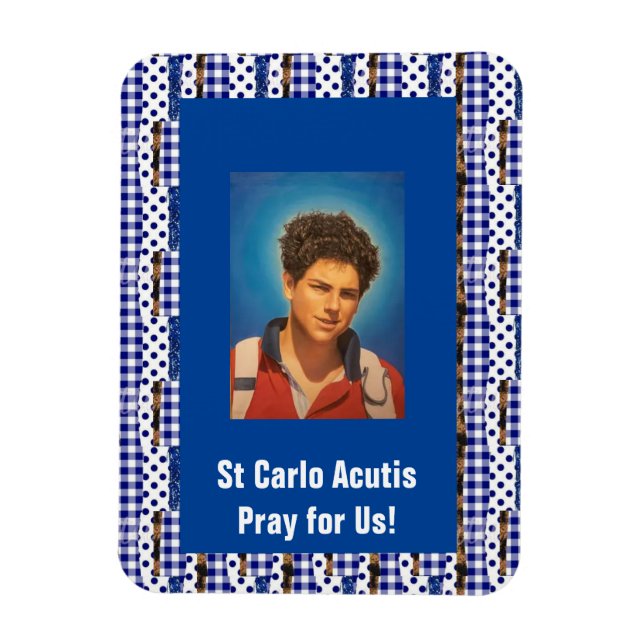 St Carlo Acutis Magnet (Vertical)