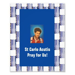 St Carlo Acutis Photo Print