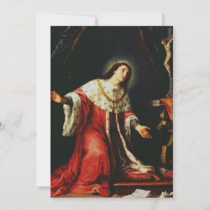 St. Casimir Jagiellon - Patron Saint of Poland Invitation