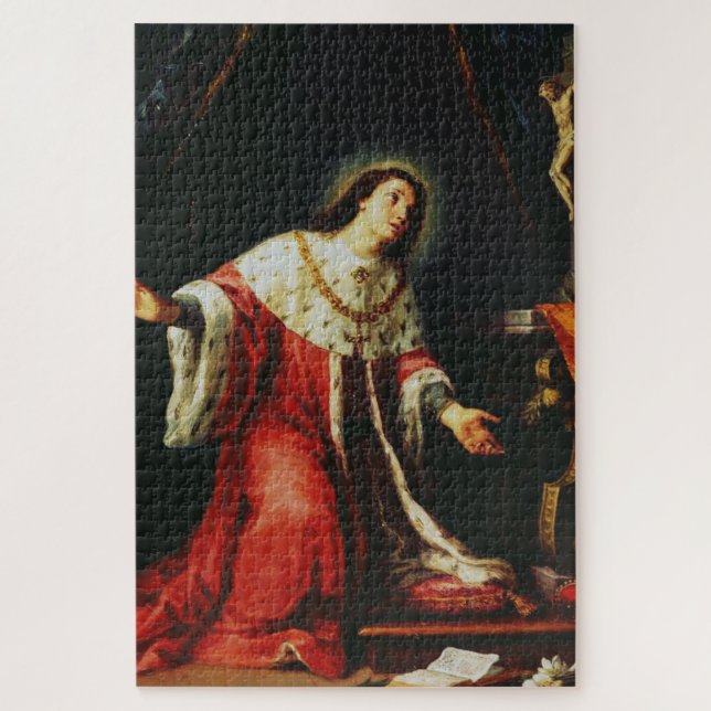 St. Casimir Jagiellon - Patron Saint of Poland Jigsaw Puzzle (Vertical)