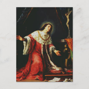 St. Casimir Jagiellon - Patron Saint of Poland Postcard