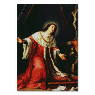 St. Casimir Jagiellon - Patron Saint of Poland Table Number