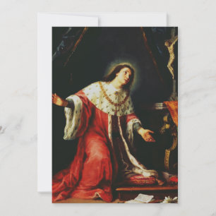 St. Casimir Jagiellon - Patron Saint of Poland Thank You Card