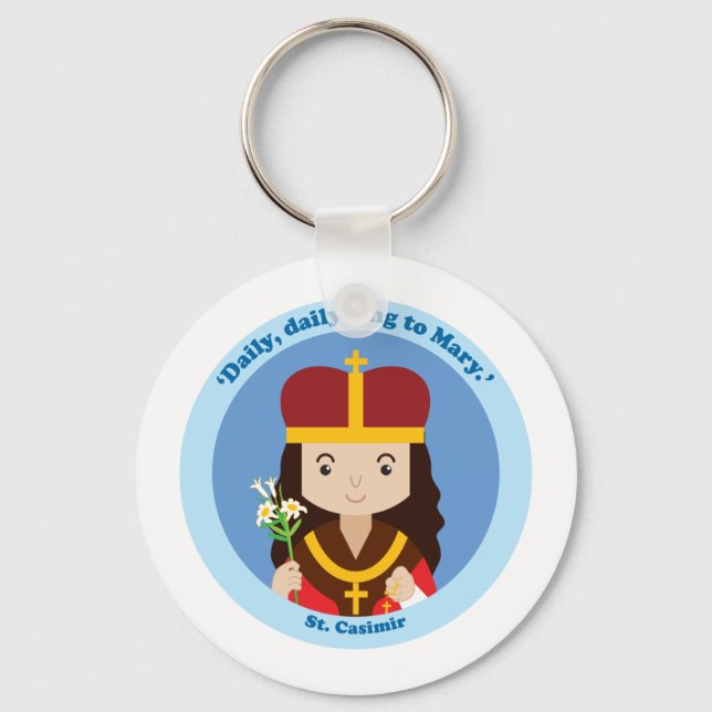 St. Casimir Key Ring (Front)