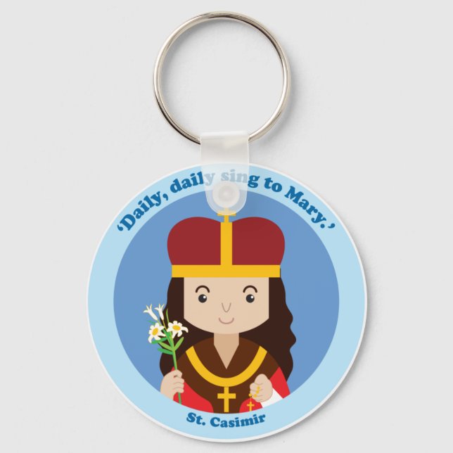St. Casimir Key Ring (Front)