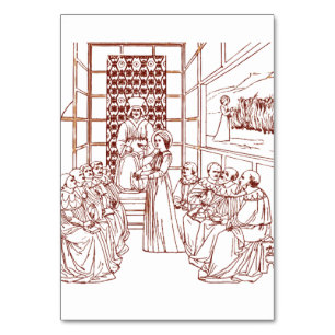 St Catherine Disputing with Scholars by Masolino Table Number