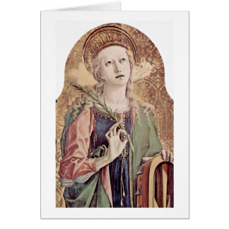 St.Catherine Of Alexandria By Carlo Crivelli