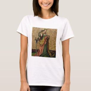 St. Catherine of Alexandria (oil on panel) 2 T-Shirt