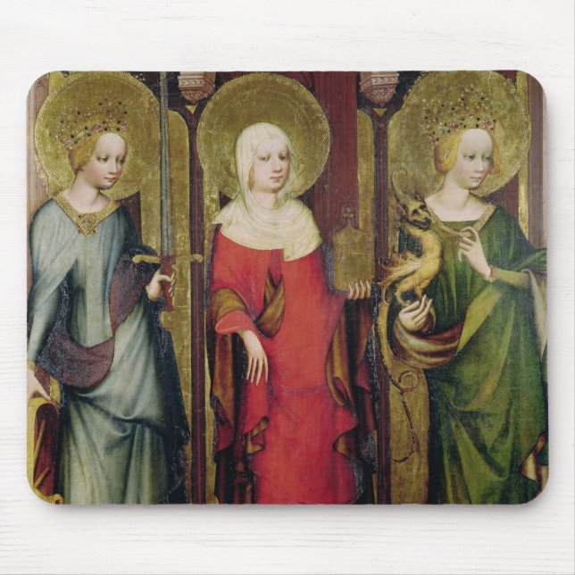 St. Catherine of Alexandria, St. Mary Mouse Mat (Front)