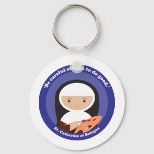 St. Catherine of Bologna Key Ring