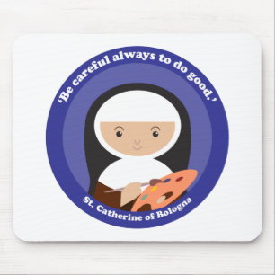 St. Catherine of Bologna Mouse Mat