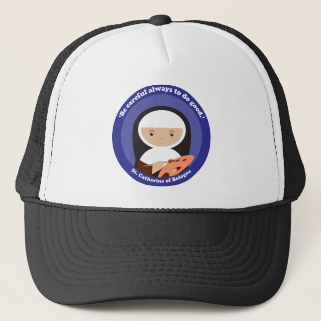St. Catherine of Bologna Trucker Hat (Front)
