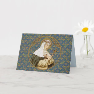 St. Catherine of Siena (BK 19) Blank Greeting Card
