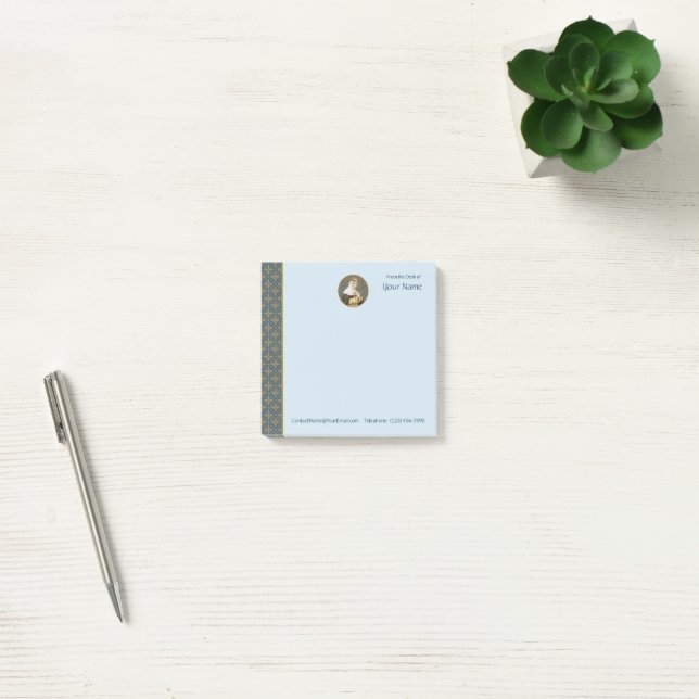 St. Catherine of Siena (BK 19) (Style 1) 3"x3" Post-it Notes (Office)
