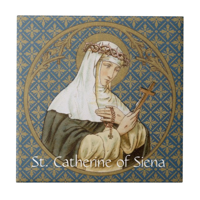 St. Catherine of Siena (BK 19) Tile 1 (Front)