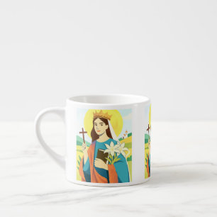 St. Catherine of Siena  Espresso Cup