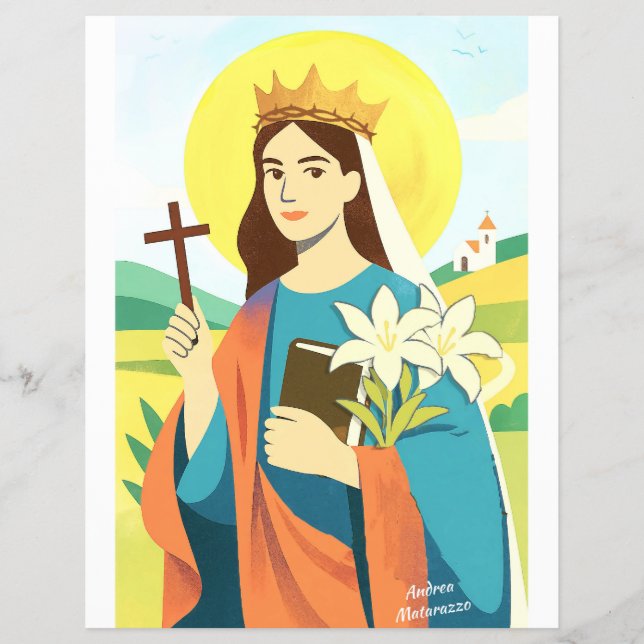 St. Catherine of Siena  Flyer (Front)