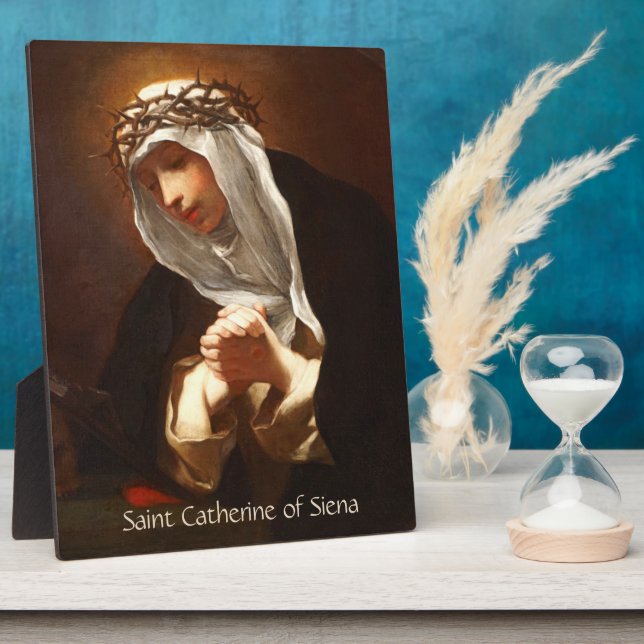 St. Catherine of Siena (Franceschini) Vertical Plaque (Side)