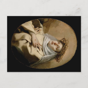 St. Catherine of Siena Hl. Katharina Siena Tiepolo Postcard
