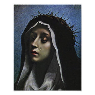 ST CATHERINE OF SIENA, PHOTO PRINT