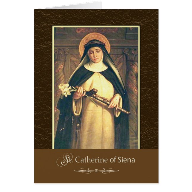 St. Catherine of Siena Pray For Us (Front)