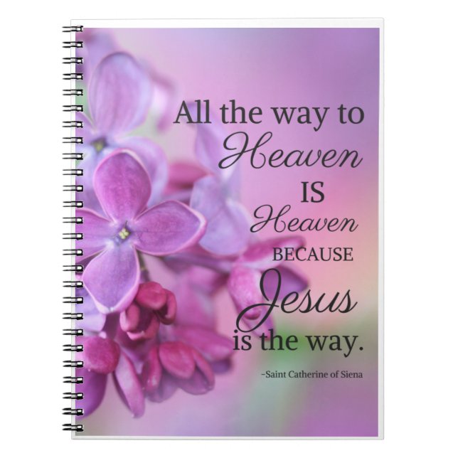 St. Catherine of Siena Prayer Journal (Front)