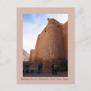 St. Catherine's Monastery, South Sinai, Egypt Postcard