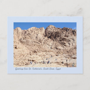 St. Catherine's Mountains, South Sinai, Egypt Postcard