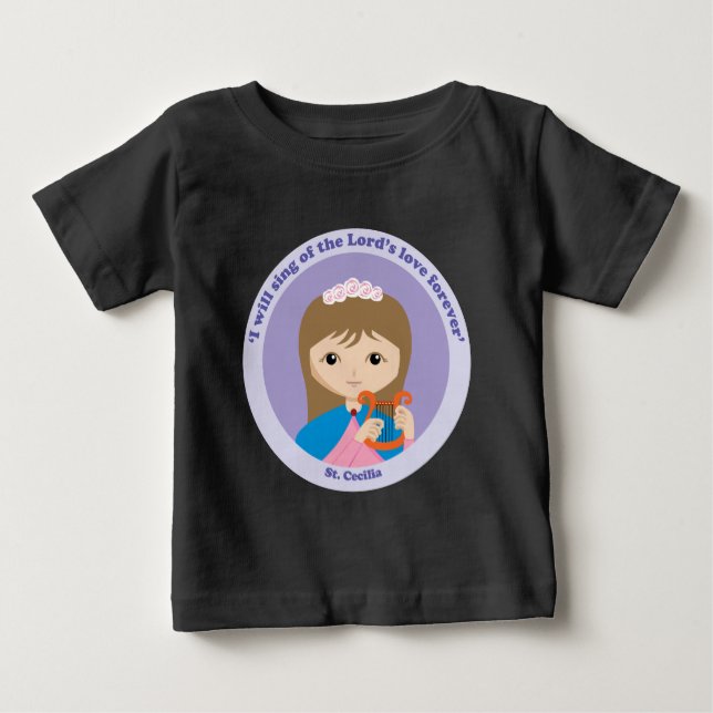 St. Cecilia Baby T-Shirt (Front)