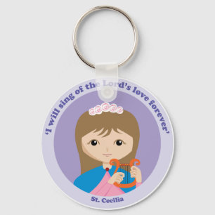 St. Cecilia Key Ring