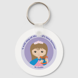 St. Cecilia Key Ring