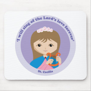 St. Cecilia Mouse Mat