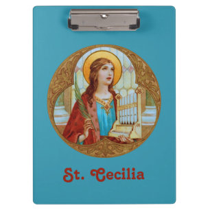 St. Cecilia of Rome (BK 003) Clipboard