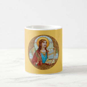 St. Cecilia of Rome (BK 003) Coffee Mug 1