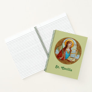 St. Cecilia of Rome (BK 003) Notebook