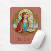 St. Cecilia of Rome (BK 003) Vertical