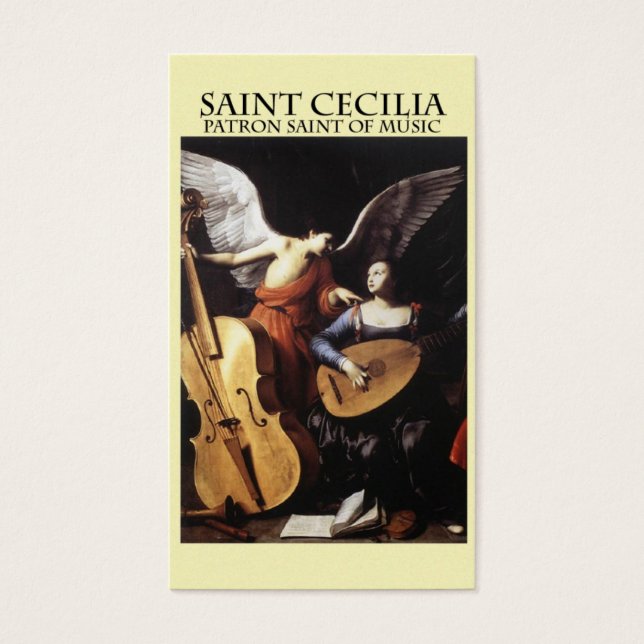 St. Cecilia, Patron Saint of Music (Front)