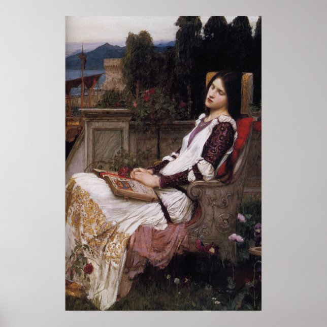 St Cecilia - Waterhouse Poster (Front)