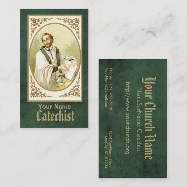 St. César de Bus (SLE 001) Business Card (Front/Back)