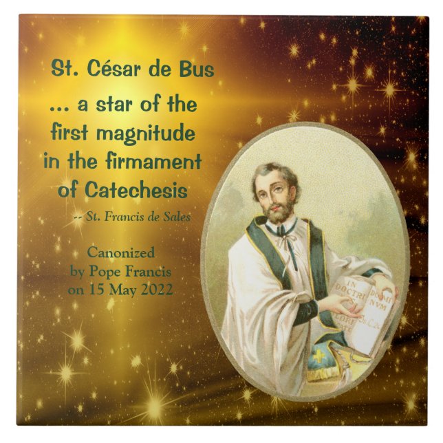 St. César de Bus (SLE 001)  Tile (Front)