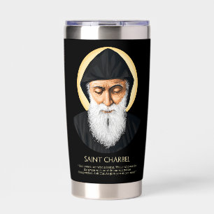 St Charbel Catholic Charbel Makhlouf Healing Saint Insulated Tumbler