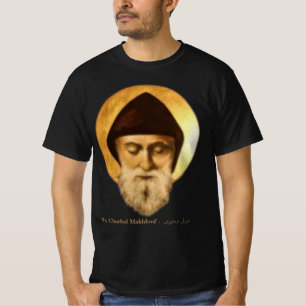 St Charbel Makhlouf شربل مخلوف Maronite Church T-Shirt