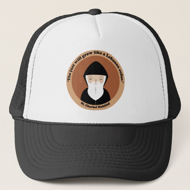 St. Charbel Makhluf Trucker Hat (Front)