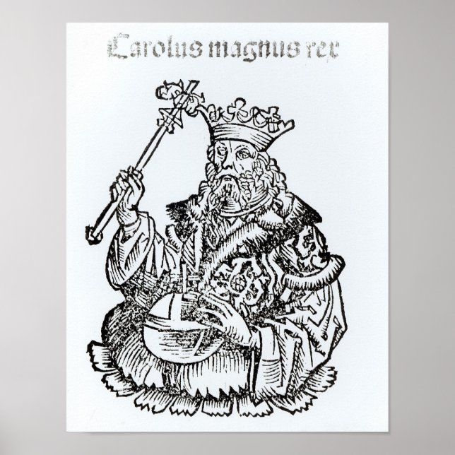 St. Charles  from 'Liber Chronicarum' Poster (Front)
