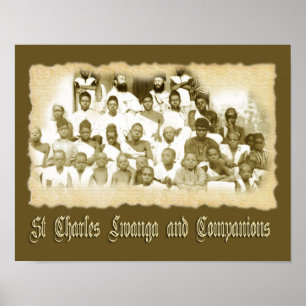 ST CHARLES LWANGA AND COMPANIONS POSTER