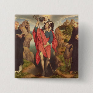 St. Christopher , 1484 15 Cm Square Badge