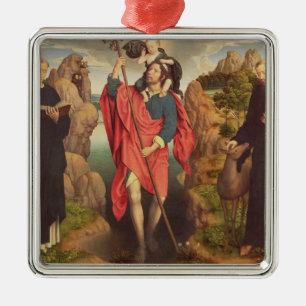 St. Christopher , 1484 Metal Tree Decoration
